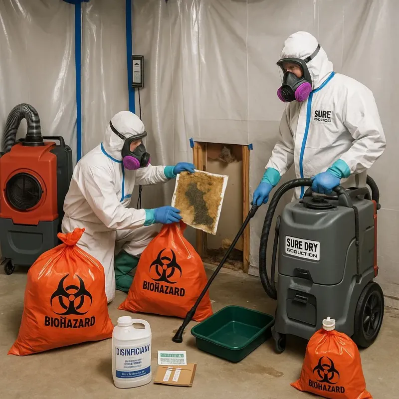 Contaminated Water Handling Protocols process in Polk County, AR